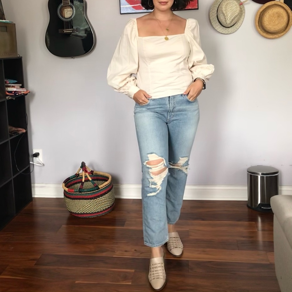 AGOLDE size 32 feel good denim NWT
